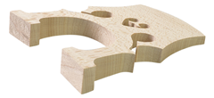 Cello Bridge 4/4, 3/4, 1/2, 1/4 and 1/8 Sizes by Sotendo